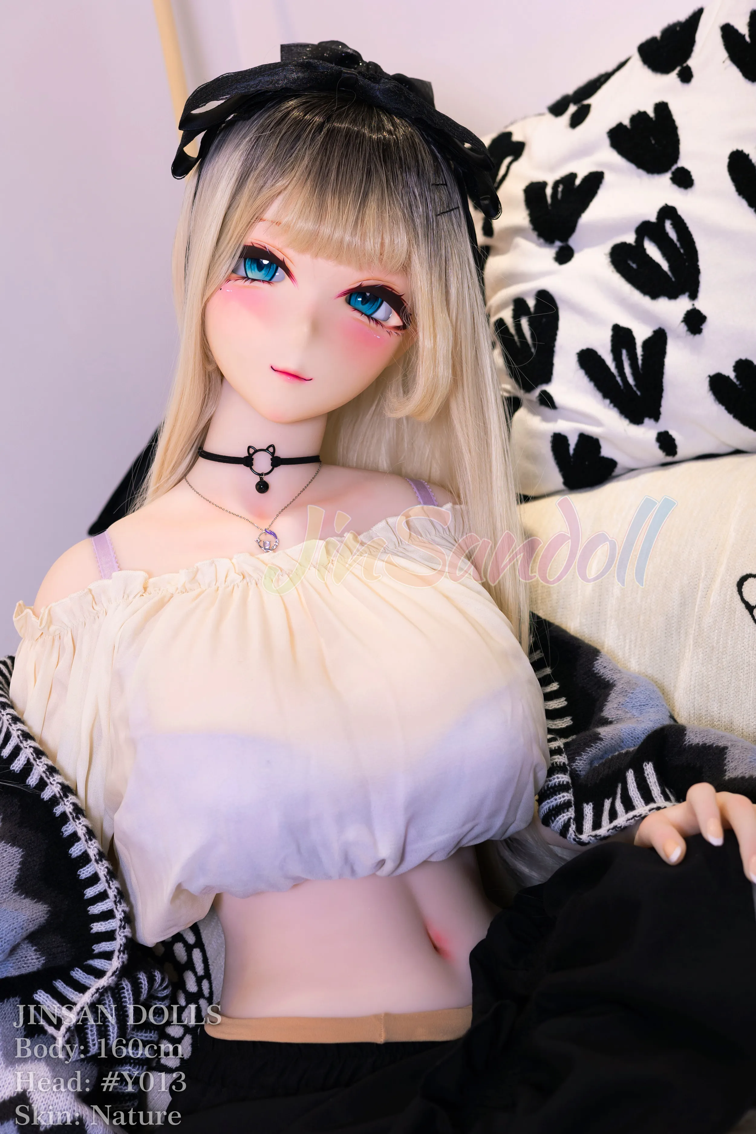 160см (5ft3) H-чашка Аниме реалистичная кукла любви ПВХ голова + S-TPE тело Секс-кукла Голова #Y013